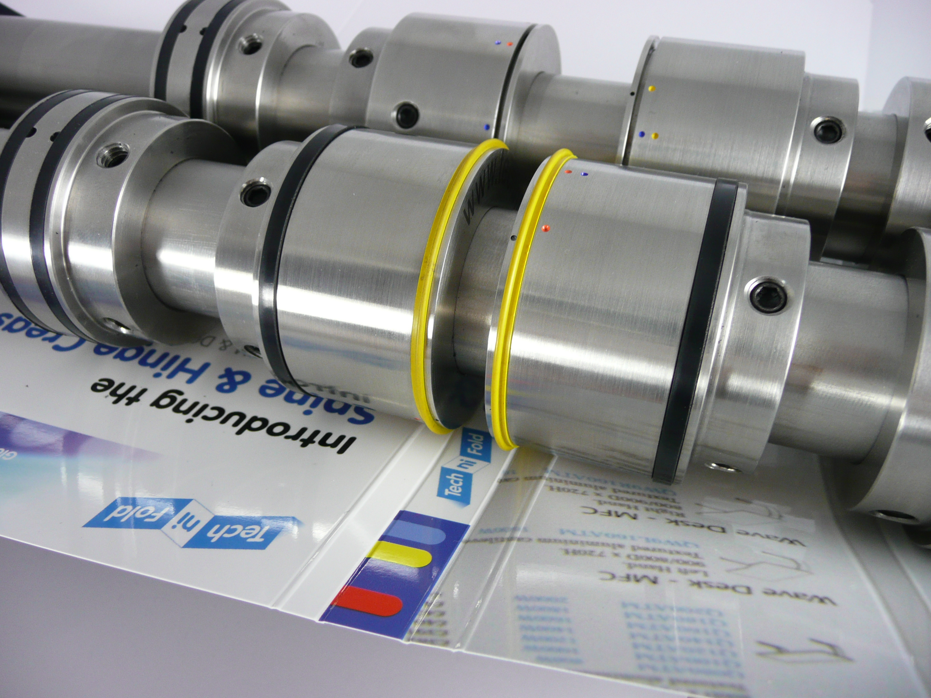 Quad-Creaser installed on machine